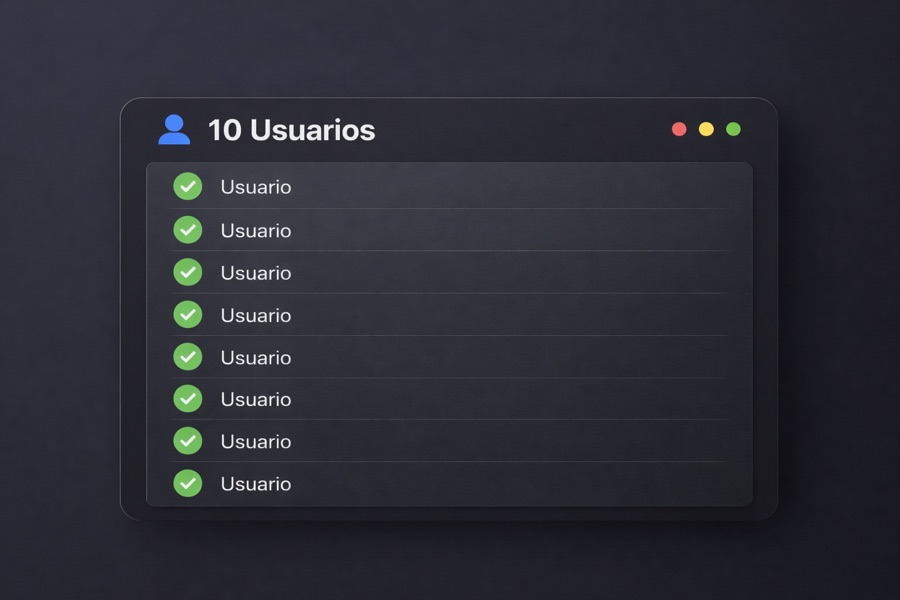10 primeros usuarios